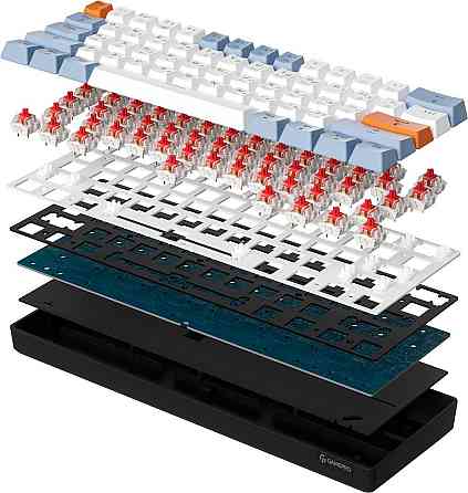 Клавіатура GamePro MK130R Red Swich Hot-Swap RGB Black Сірий Харків