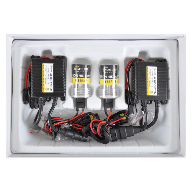 Комплект ксенону Solar H1 5000K 85V 35W P14.5s KET+Ballast, 2шт Львів - фото 2