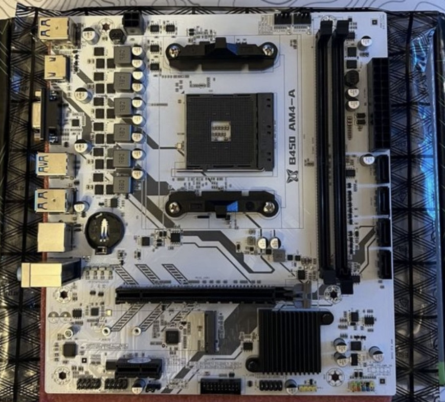 НОВАЯ Материнская плата Machinist B450M-A (AM4 сокет) Киев - изображение 4