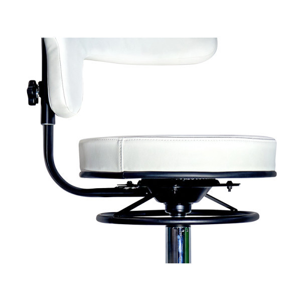 Стілець для майстра з двома регулювальними механізмами  (Цвета в ассортименте) Київ - фото 2