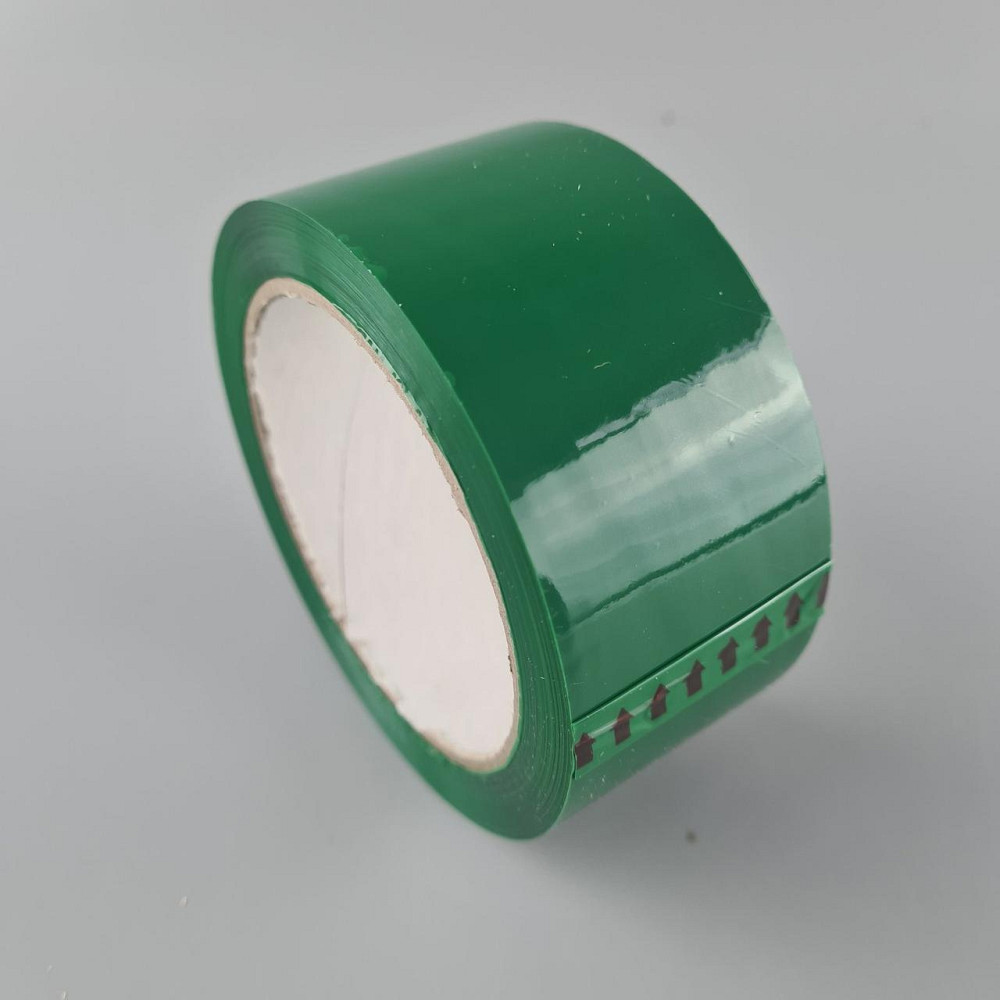 Упаковочный скотч Зелёный (цвет Авокадо) 38мк 45мм 80метров 