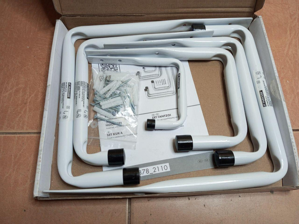 Набір гачків 6 шт. для гаража Parkside HG 05092 Полтава - фото 1