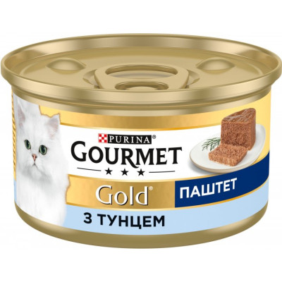 Паштет для котів Purina Gourmet Gold. З тунцем 85 г (7613031381029) Вінниця - фото 1