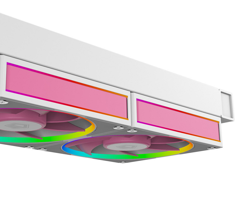 Система водяного охолодження ID-Cooling FX240 INF Pink ( білий з рожевим ) Харьков - изображение 5