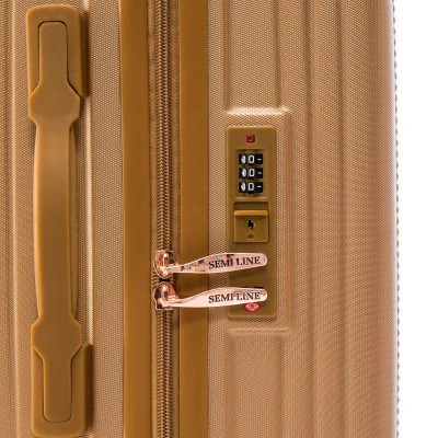 Чемодан Semi Line 24" (M) Gold (T5667-3) (DAS302655) Винница - изображение 7