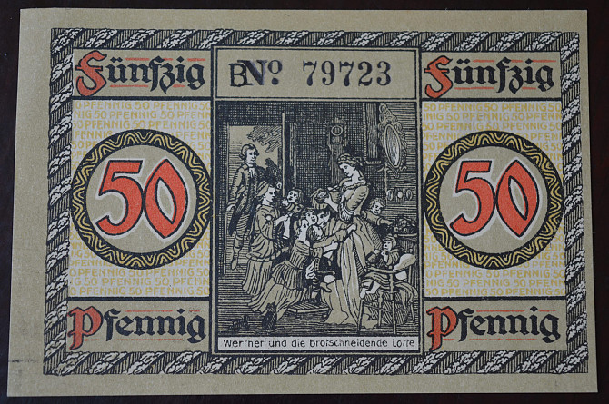 Німеччина. Нотгельд. 50Pf ( 8 ) Полтава - фото 1