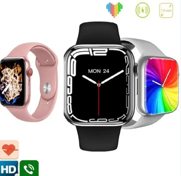 Furminator розовый Умные смарт-часы Smart Watch M7 Pro Max 45mm электронные наручные смарт часы Коломия - фото 3