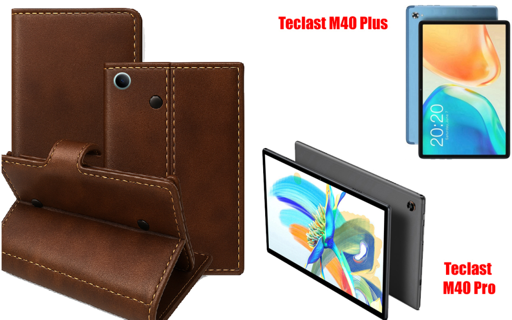 Книга-трансформер для планшета Teclast М40 Plus, М40 Pro, цвет Black Buno-Red Киев - изображение 1