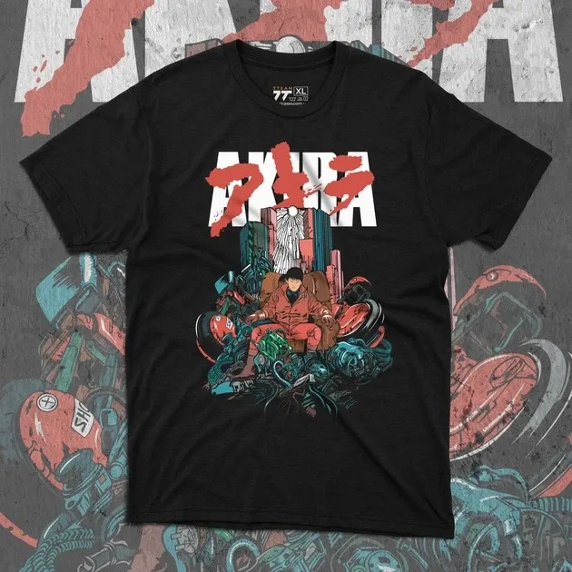 Футболка чоловіча з  принтом Акіра Канеда Розмір 48 Anime0941 Дніпро - фото 1