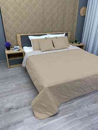 Покрывало стеганое Decorator Sparta Diamond ромб 130х220 см бежевый (85-043) Киев