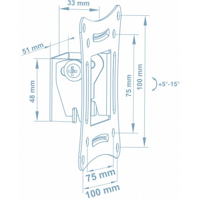 Кронштейн Walfix R-213B Вінниця - фото 2