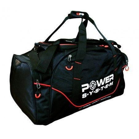 Спортивная сумка Power System Gym Bag Magna водоотталкивающая сумка с отсеком для обуви и плечевым ремнем Киев - изображение 2