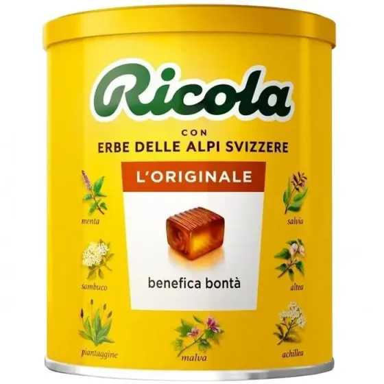 Льодяники із суміші 13-ти альпійських трав, що освіжають Ricola L'Originale 250 гр. без цукру Львів