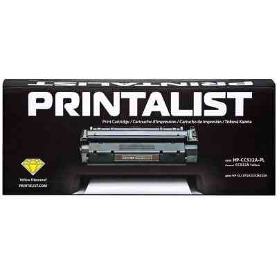 Картридж Printalist HP CLJ CP2025/CM2320, CC532A Yellow (HP-CC532A-PL) Винница