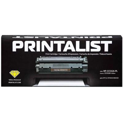 Картридж Printalist HP CLJ CP2025/CM2320, CC532A Yellow (HP-CC532A-PL) Вінниця - фото 1