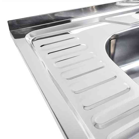 VALESO Кухонна мийка з нержавіючої сталі Valeso ПОЛІРОВКА 6060 R (0,7/160 мм) Киев