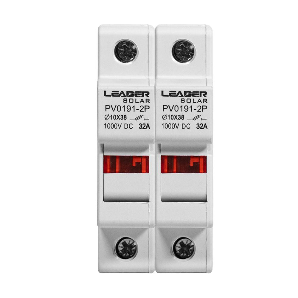 Роз'єднувач запобіжників 32A Leader PV0191-2P DC 1000V (42-00219) Киев - изображение 5