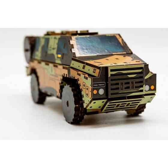 Дерев'яний 3D конструктор "Бушмастер" 139-0209, 139 деталей Вінниця