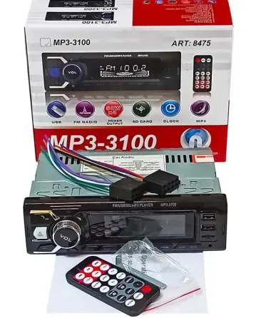 Автомагнитола 3100 Bluetooth+2xUSB+microSD+AUX 4x50W Коломия