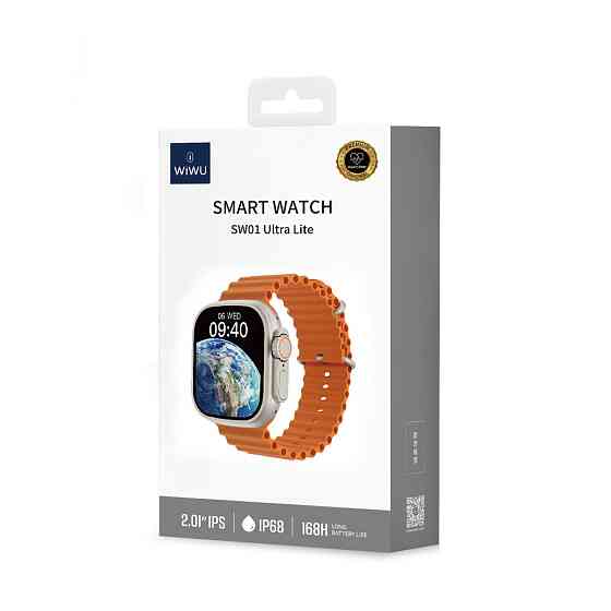 Смарт-часы WIWU SW01 Ultra Lite Silver Одесса