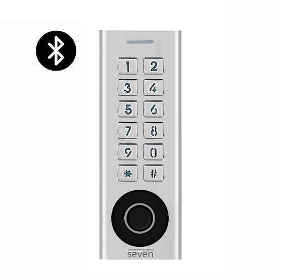 Биометрический Smart контроллер доступа со встроенным считывателем SEVEN CR-7474BF MF Киев