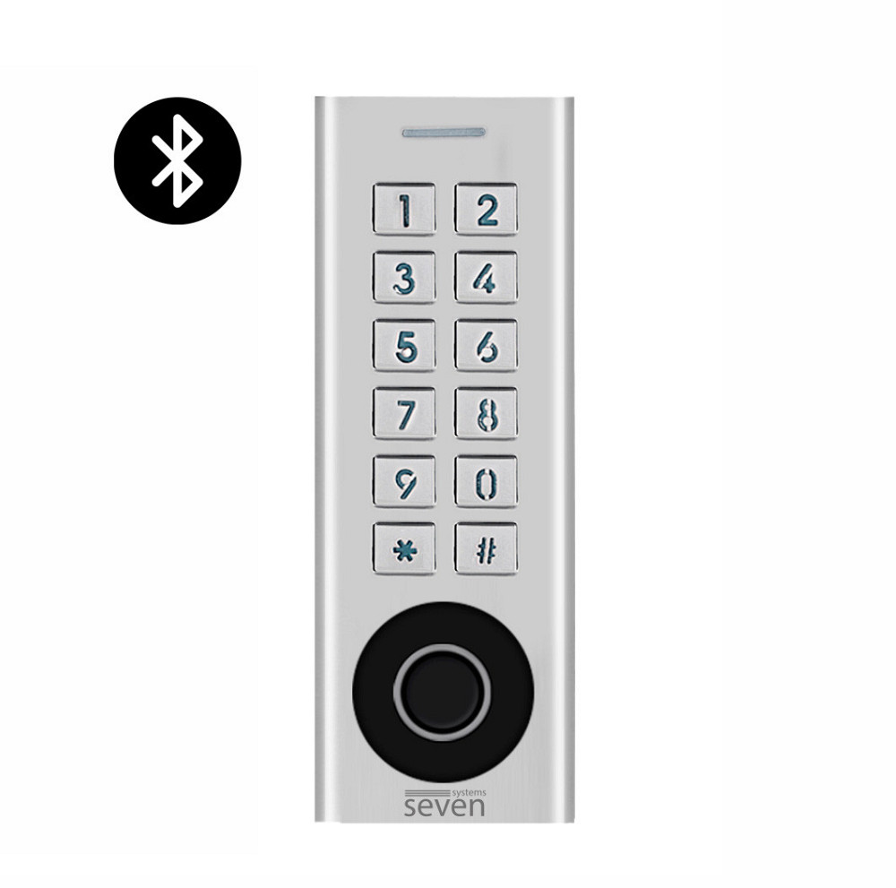 Биометрический Smart контроллер доступа со встроенным считывателем SEVEN CR-7474BF MF Киев - изображение 1