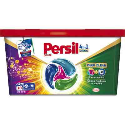Капсулы для стирки Persil 4in1 Discs Color Deep Clean 13 шт. (9000101800012) Винница