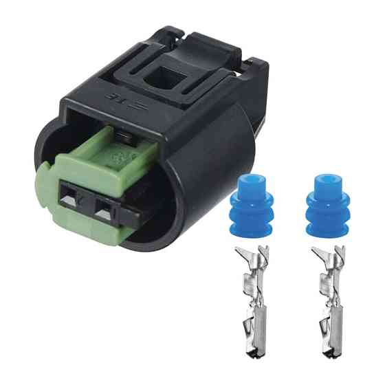 Разъем коннектор 2-кон., Датчик Температуры Охлаждающей Жидкости, Детали Подсветки, 968405-1, BMW, Land Rover, Mercedes-Benz 40053 Киев