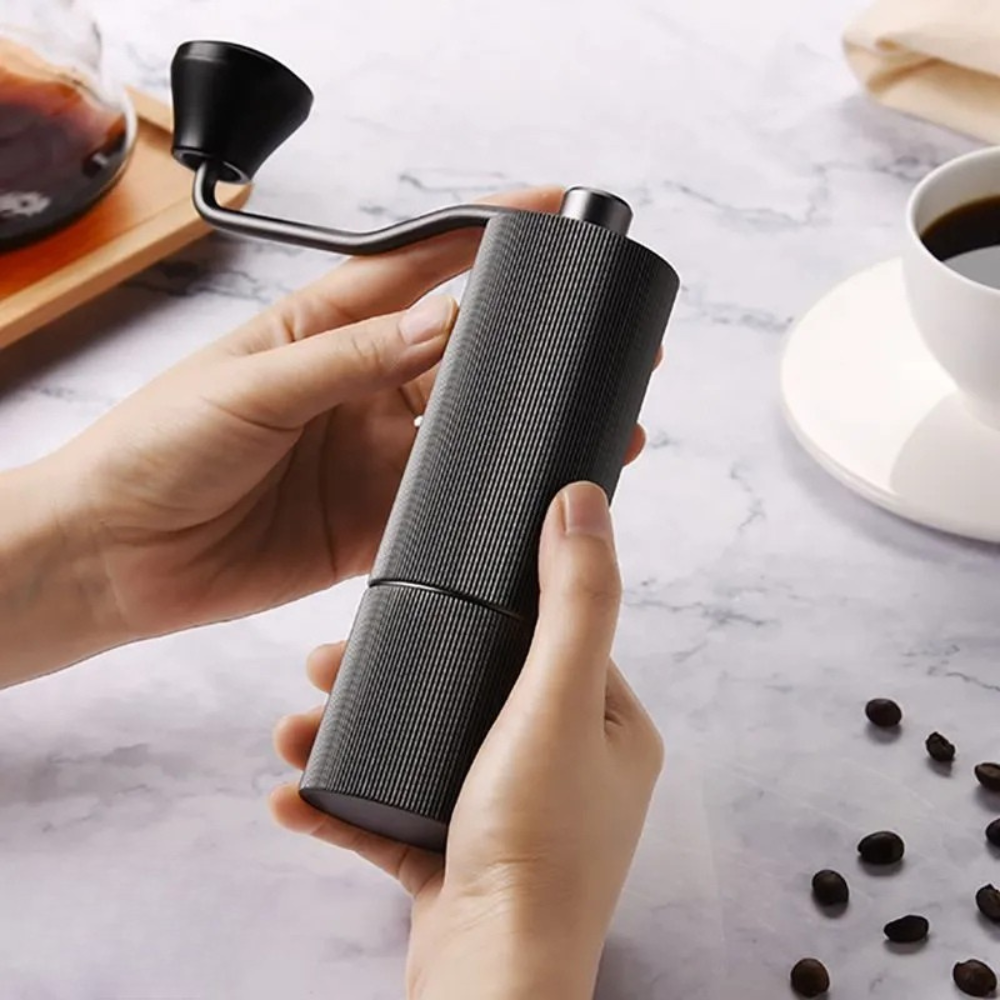 Кофемолка ручной механизм с жерновами из нержавеющей сталли 5 ступеней регулировки помола,алюминиевая Каменец-Подольский - изображение 8