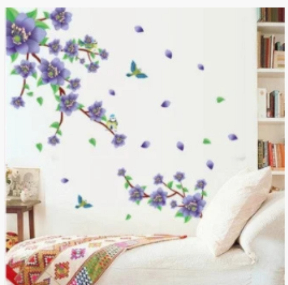 Наклейка для декору стін Квітуча гілка Київ - фото 4