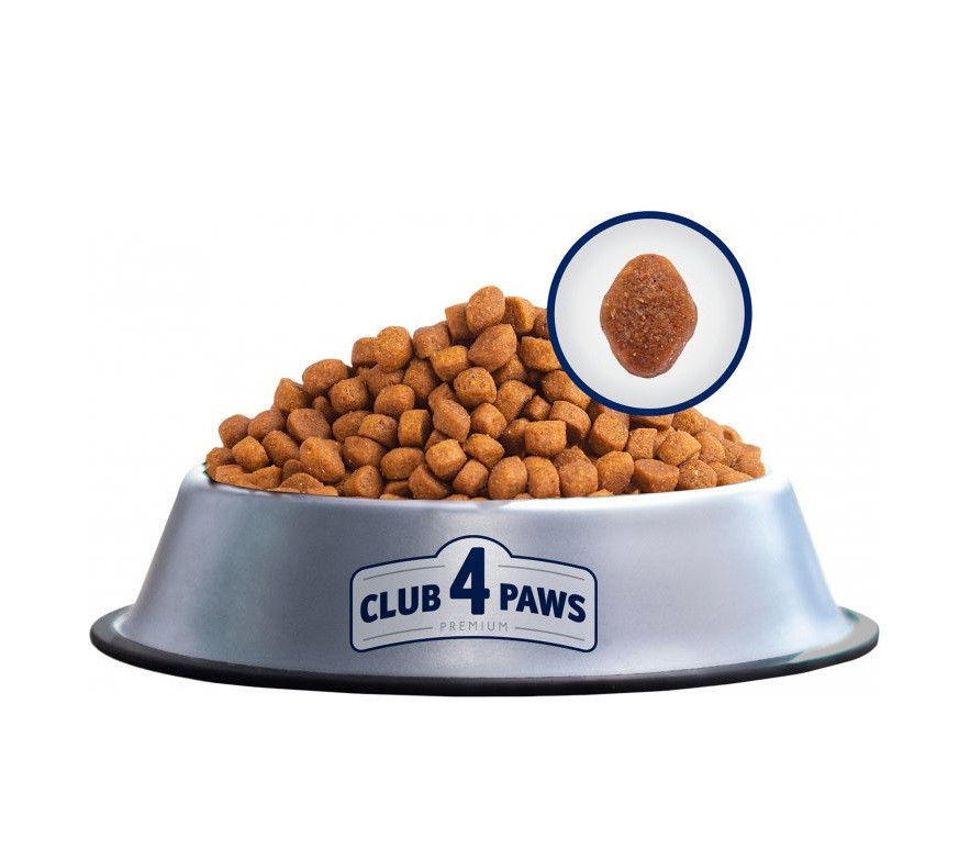 Сухий корм для дорослих кішок CLUB 4 PAWS (Клуб 4 Лапи) Преміум для кішок, що живуть в приміщенні 4в1 (курка), 14 кг Вінниця - фото 2