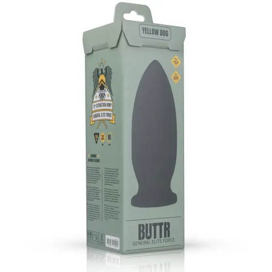 Анальна пробка BUTTR - Yellow Dog Butt Plug Львів