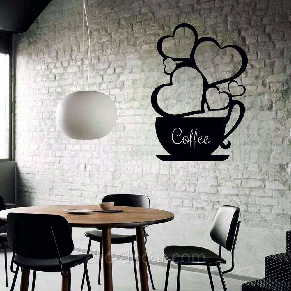 Декоративное настенное Панно «Чашка кофе», Декор на стену Киев - изображение 4