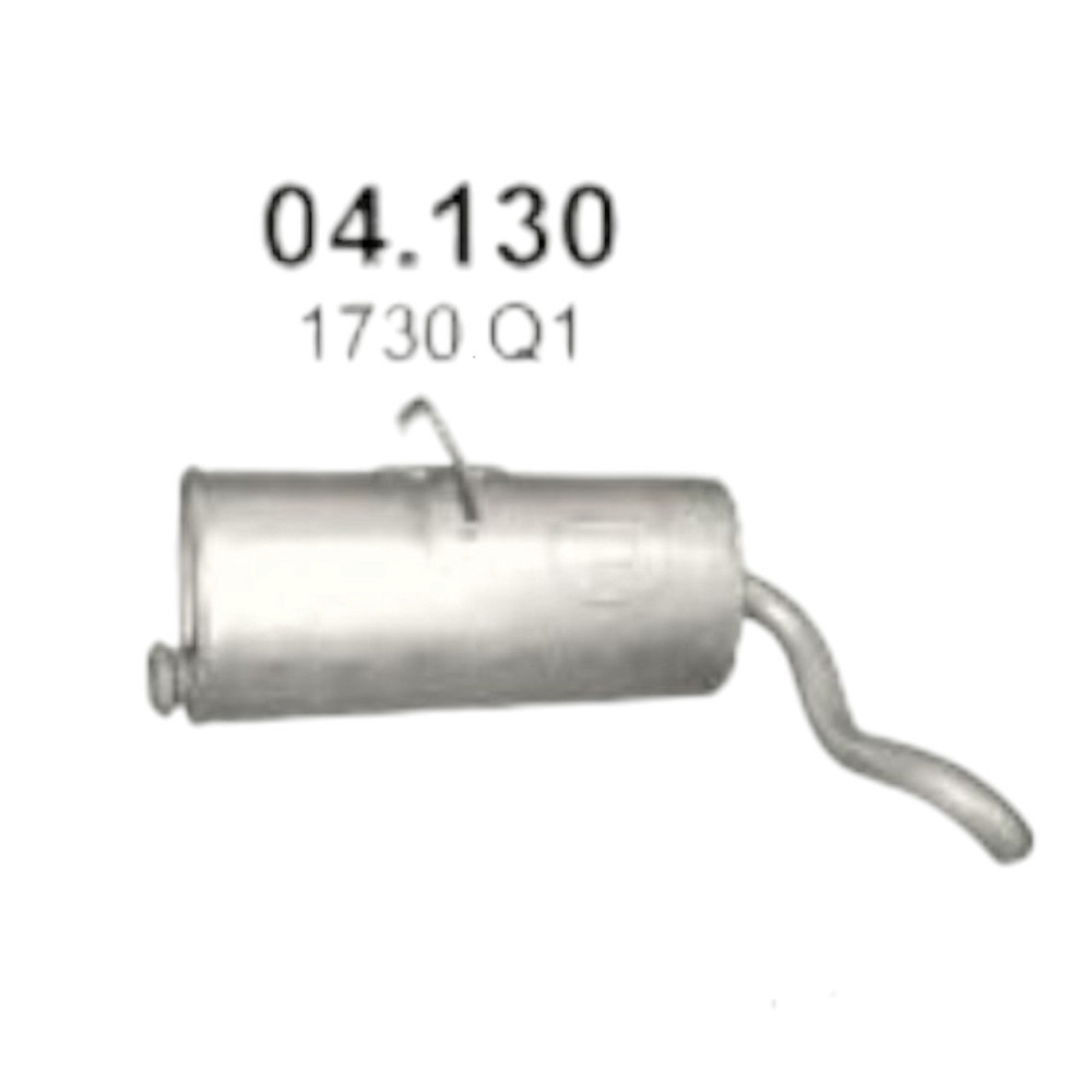 Глушитель Berlingo, Пежо Partner 1.4-1.6 Ситроен Мукачево - изображение 1