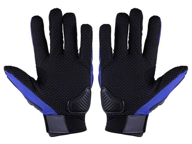 Мотоперчатки MS06 (черный с синим текстиль size XL) Мукачево - изображение 2