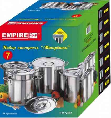 Набір каструль з 7шт Матрьошка Empire EM-5007 Вінниця