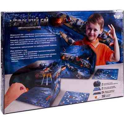 Настільна гра Danko Toys Морський бій. Стратегічна гра (укр.) (G-MB-02U) Вінниця
