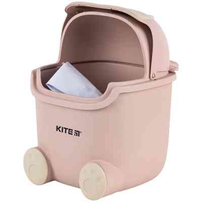 Кошик для паперів Kite Настільний контейнер для сміття, рожевий (K24-009-5) Вінниця