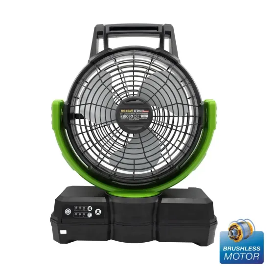 Акумуляторний вентилятор Procraft ,Безщітковий вентилятор CF20,Потужний акумуляторний вентилятор 1869 об  хв Львів