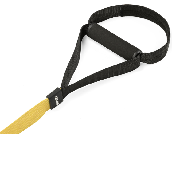 Тренувальні петлі TRX Gymtek Pro універсальні петлі для фітнесу та функціональних тренувань вдома Жовтий Київ