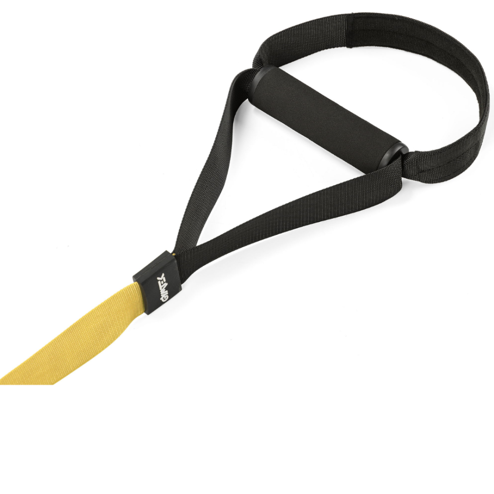 Тренувальні петлі TRX Gymtek Pro універсальні петлі для фітнесу та функціональних тренувань вдома Жовтий Київ - фото 6