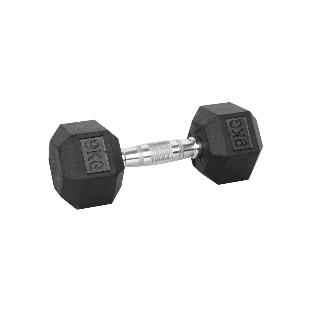 Гантель шестигранна inSPORTline Hexsteel 9 кг Київ - фото 2