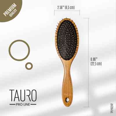 Гребінець для тварин Tauro Pro Line для собак з довгою шерстю 22.5х6.5х1 см (TPLY63242) Вінниця