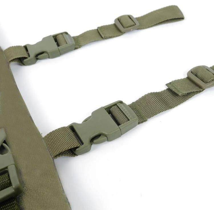 Тактичний каремат для сидіння з кріпленням на пояс швидкознімний 45×34, поджопник, сидіння Днепр - изображение 5