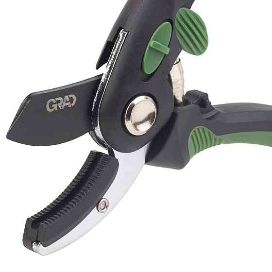 Grad Секатор с наковальней 210мм регулятор раскрытия GRAD (5021615) Коломия
