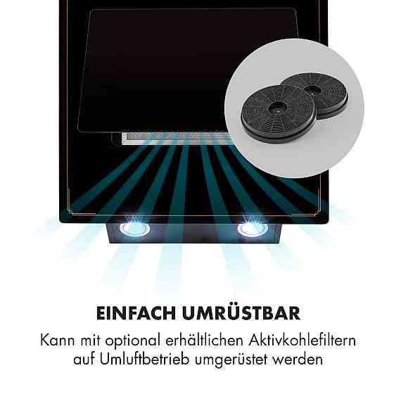 Вытяжка DeLorean 60 625 м³/ч сенсорная панель ретро черный 60 см (Германия, читать описание) Ровно