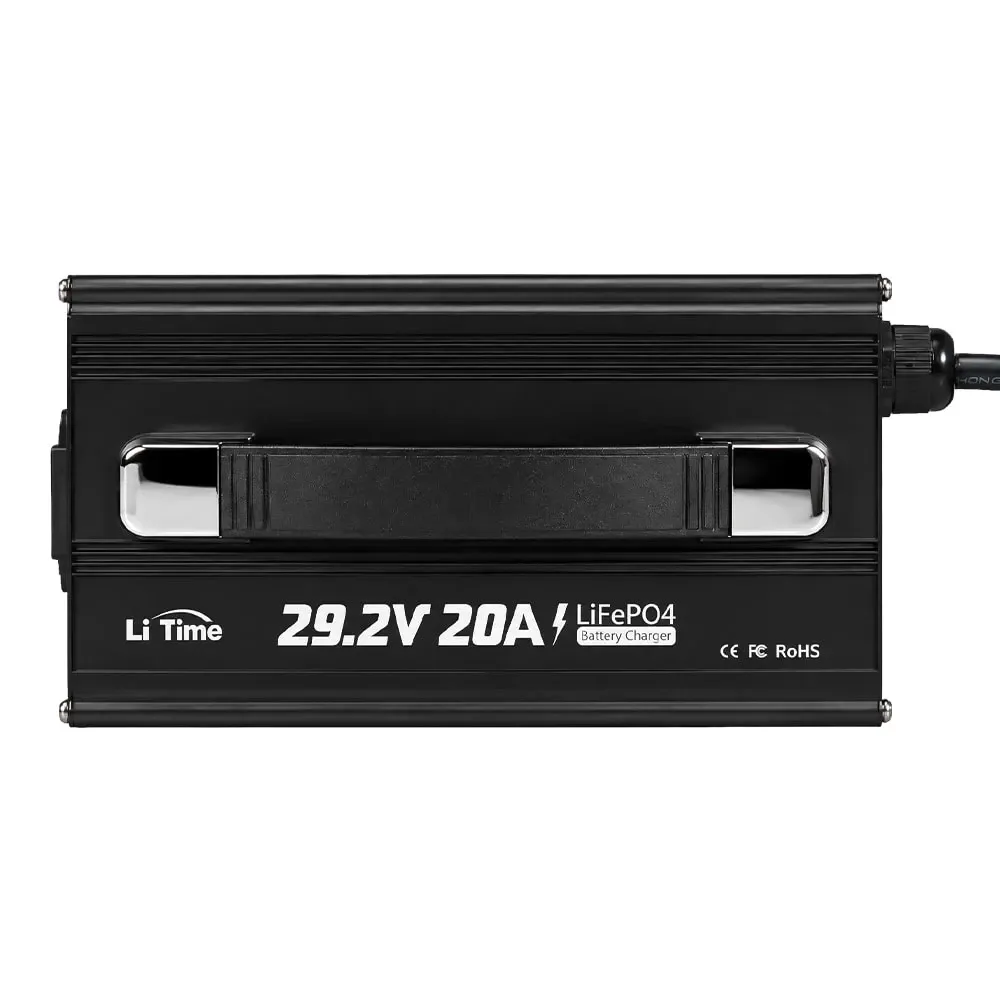Зарядний пристрій для акумуляторних батарей LiFePO4 29.2V/20A LiTime L24V20A-BCHA-X (44-00539) Киев - изображение 4