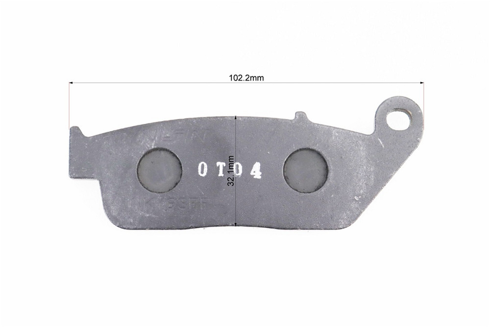 Loncin LX650DS/LX650-2A Гальмівні колодки (дискові) передні (одна сторона) Київ - фото 3