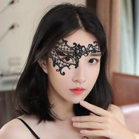 Маскарад маска на очі one size чорний Київ - фото 2