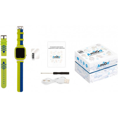 Смарт-годинник Amigo GO004 Splashproof Camera+LED Green (856042) Вінниця - фото 8